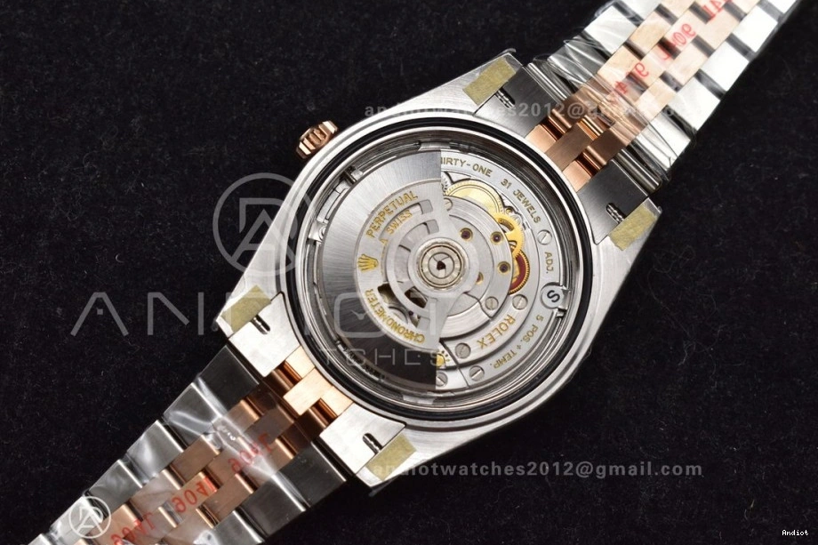 Gray ARF Weight) DateJust RG (Gain Best Steel Jubilee Dial SH3235 SS Green 1:1 126333 904L Bracelet SS Roman 41 RG Edition on 1107